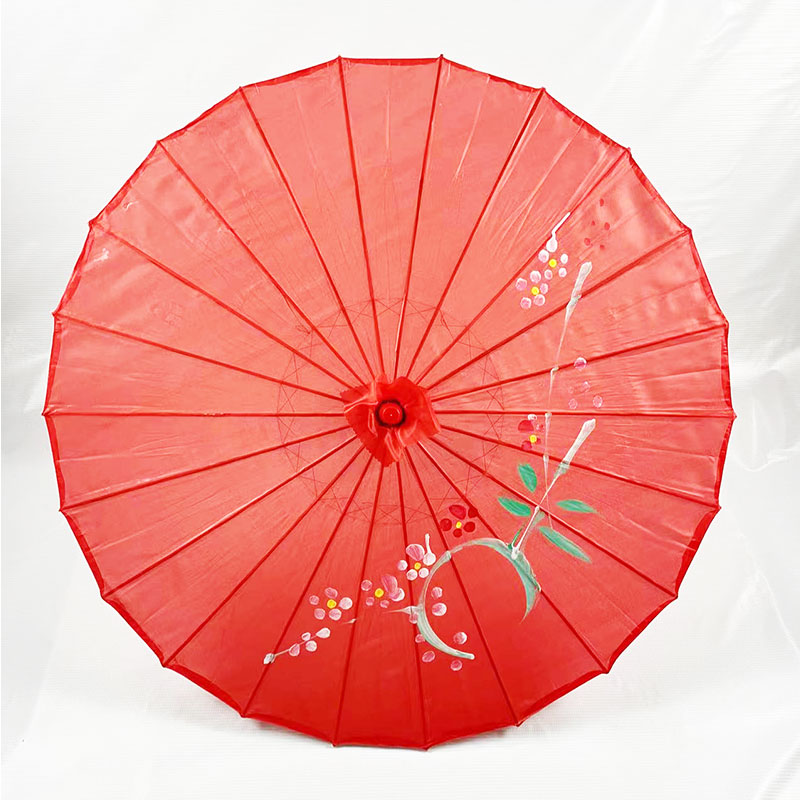 21.5” bamboo nylon parasol supplier 