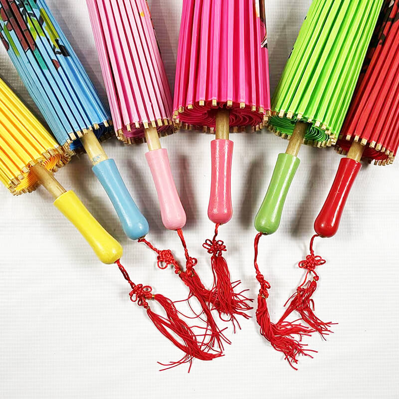 Chinese nylon parasol umbrellas for wedding wholesale 