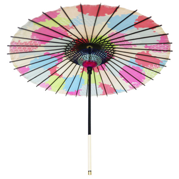 Custom made Japanese gift paper umbrella for World Map