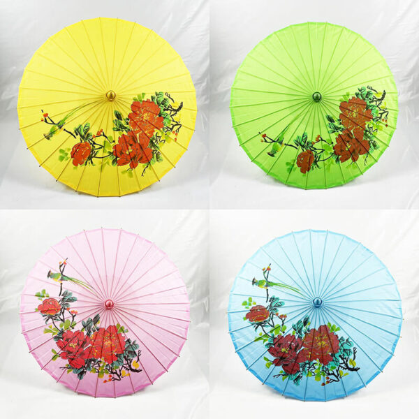 Oriental bamboo nylon parasol umbrella suppliers