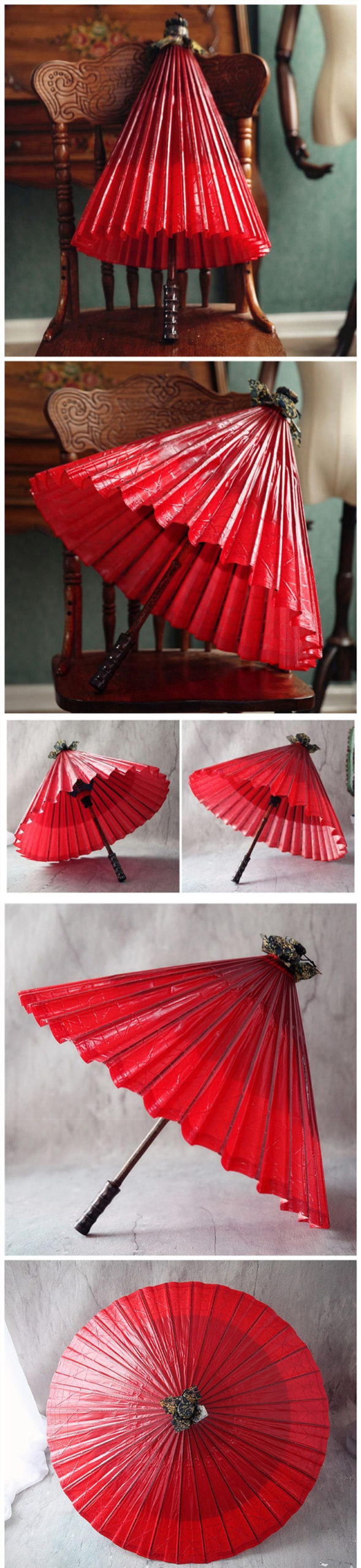 hot sale Rainproof high-grade gift paper umbrella of Chin