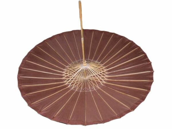 Brown funeral paper umbrella & parasol
