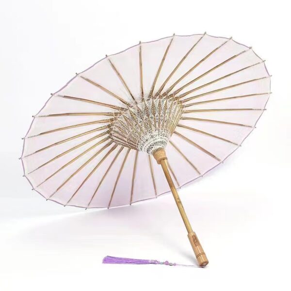 Chinese bamboo parasol factory direct sales