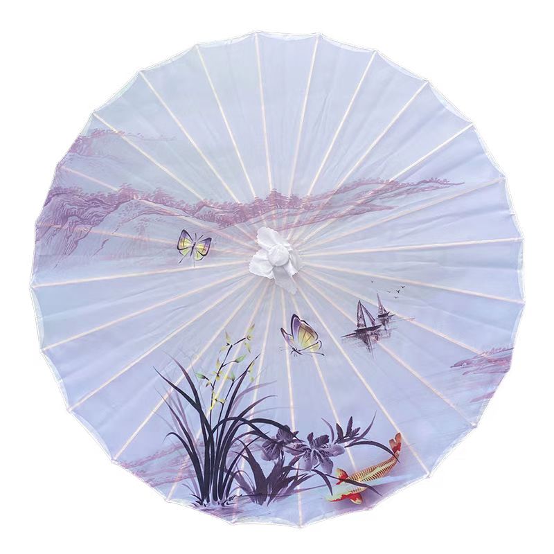 Digital printing silk parasol umbrella manufacturers