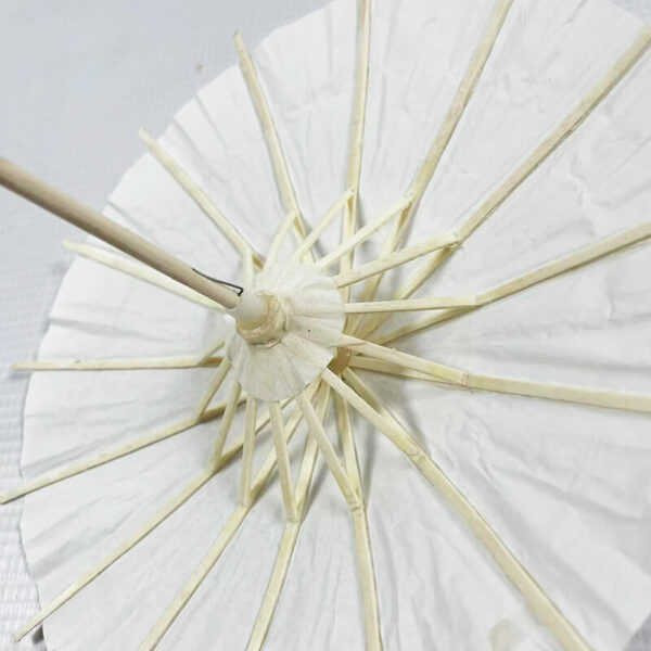 Children's blank paper umbrella diy manufacturer