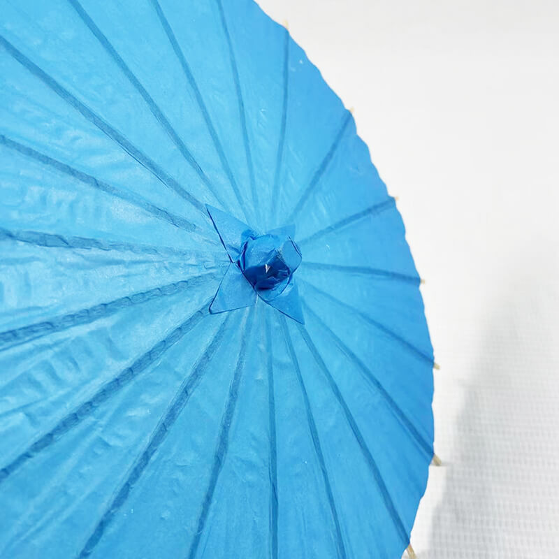 Color paper umbrella for drinks 