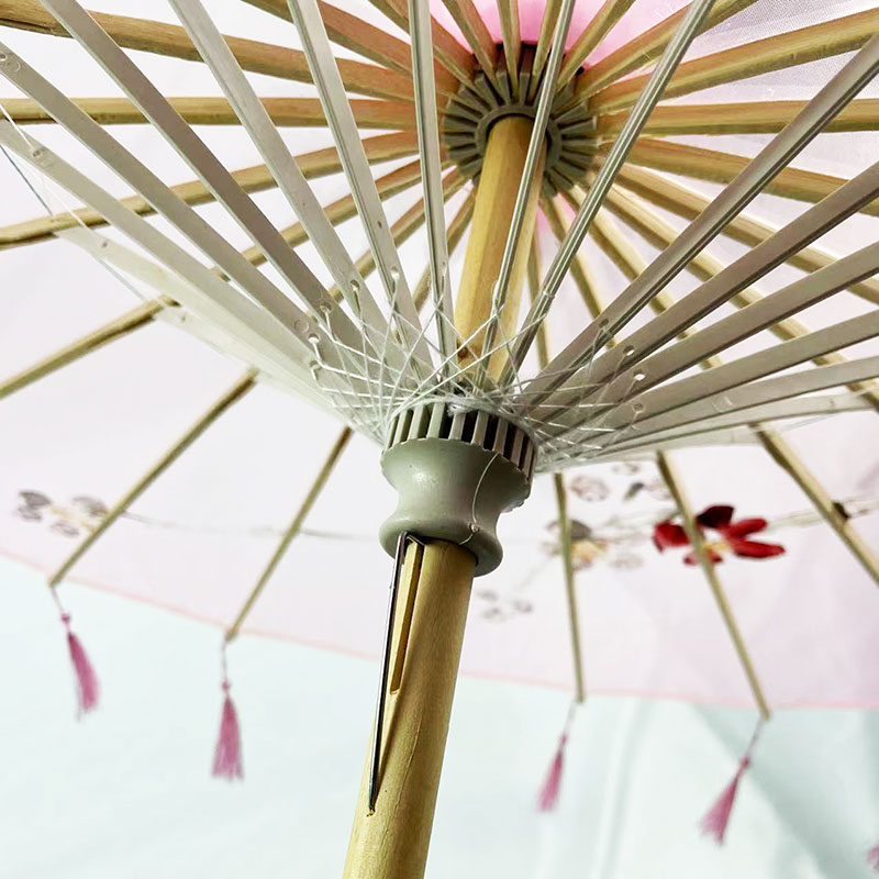 HengYun classical bamboo Chinese parasol wholesale