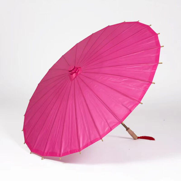 Hot selling wooden handle craft party paper parasol manufacturers