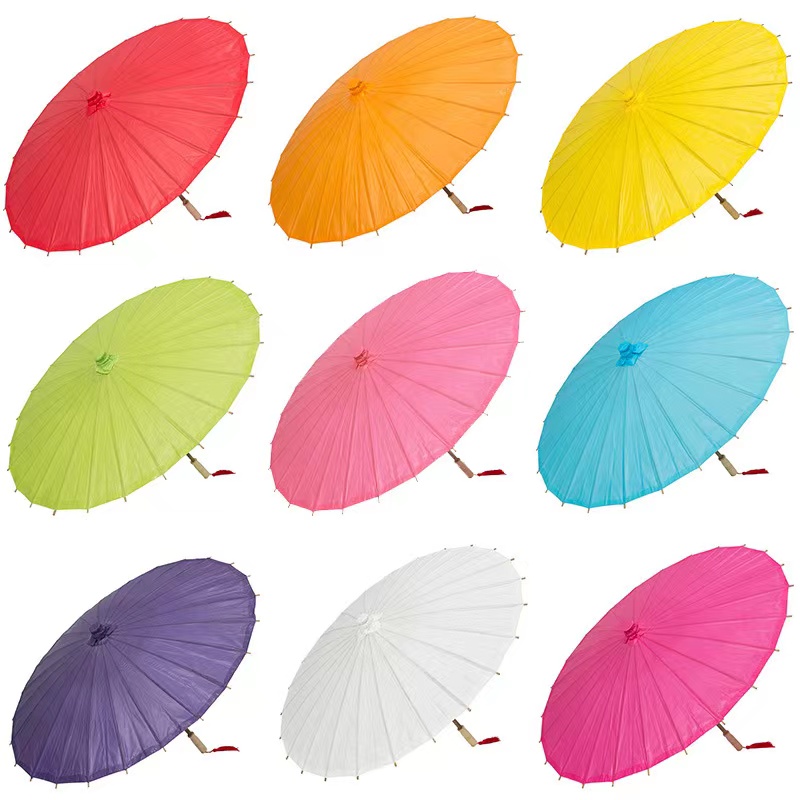 Hot selling wooden paper parasol manufacturers