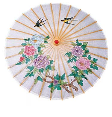 Hunan Bamboo charta umbracula ornamenti