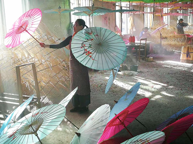 Paper parasol manufacturer
