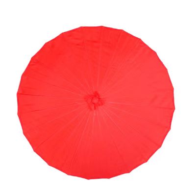 Solid Color wholesale bamboo silk parasol manufacturers