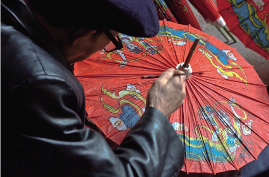 People place low value on traditional handicraft culture