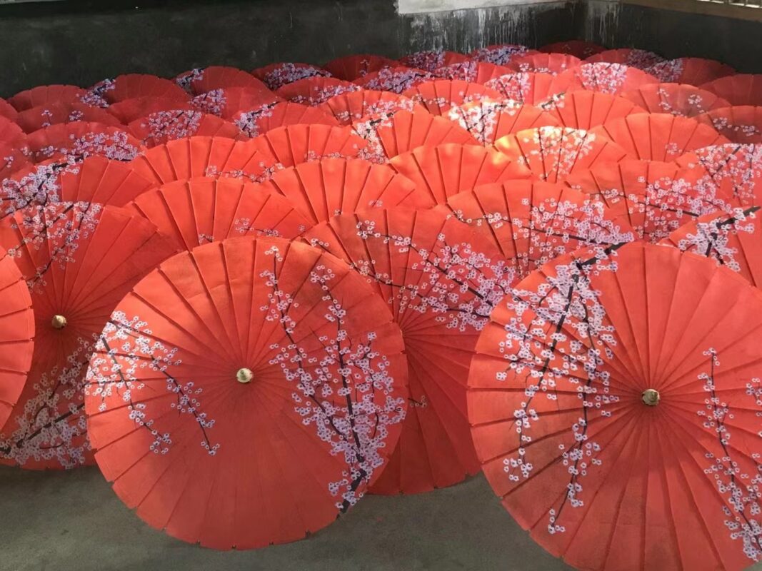 Variations on the Asian Nylon parasol pattern