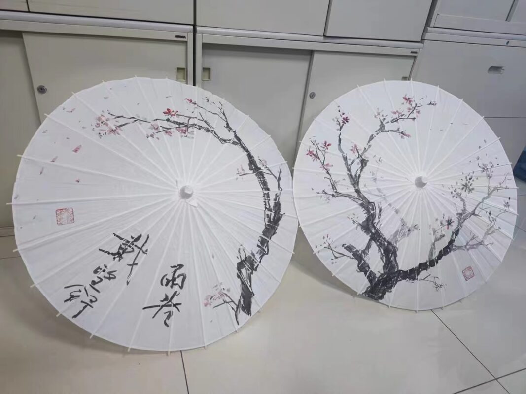 What are diy paper parasols used for