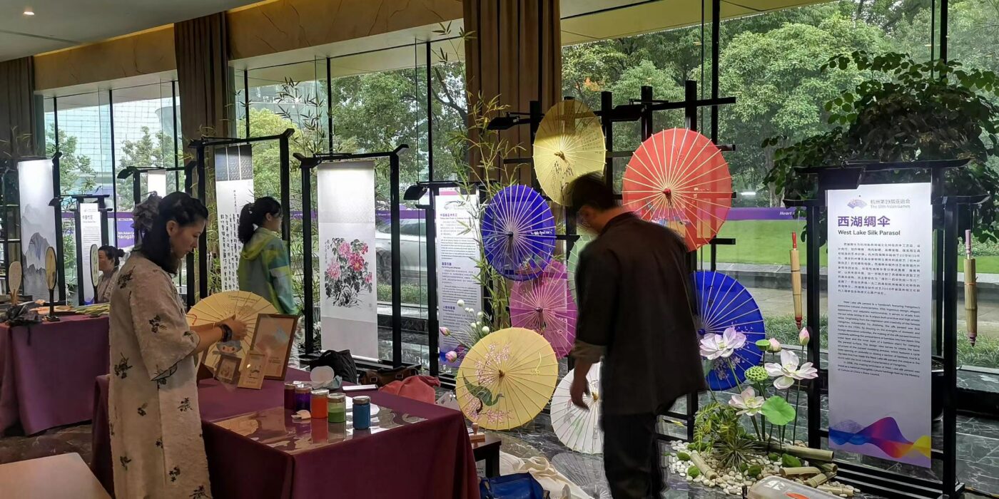 Chinese silk parasols to serve 2022 Hangzhou Asian Games 
